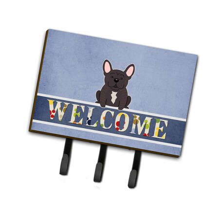 Carolines Treasures French Bulldog Brindle Welcome Leash or Key Holder BB5590TH68